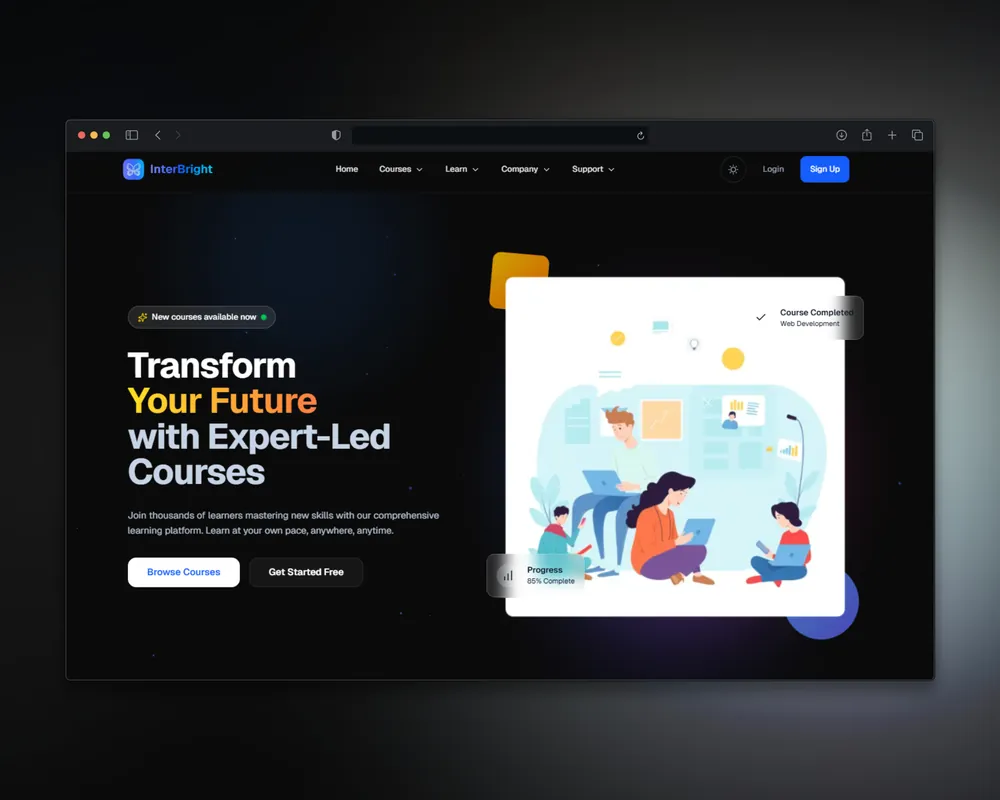 InterBright LMS Platform